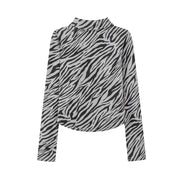 Zebra Long Sleeve Shirt