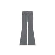 Split Slim Pants