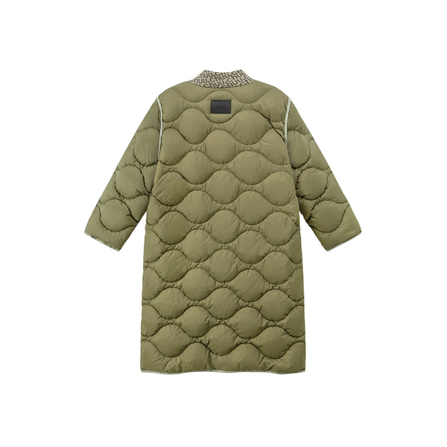 CHUU I Got Up Cozy Quilted Padding Coat