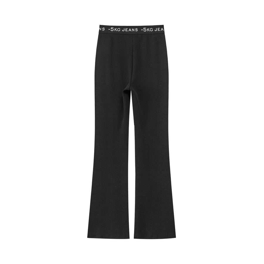 CHUU X-Cross Waist Banding Bootcut Pants