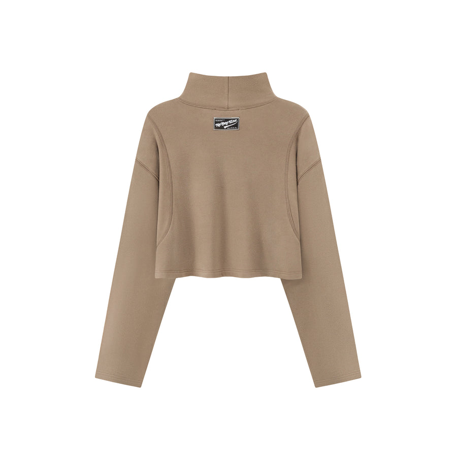 CHUU Wide Turtleneck Long-Sleeves Top