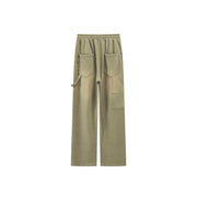 String Straight Casual Pants