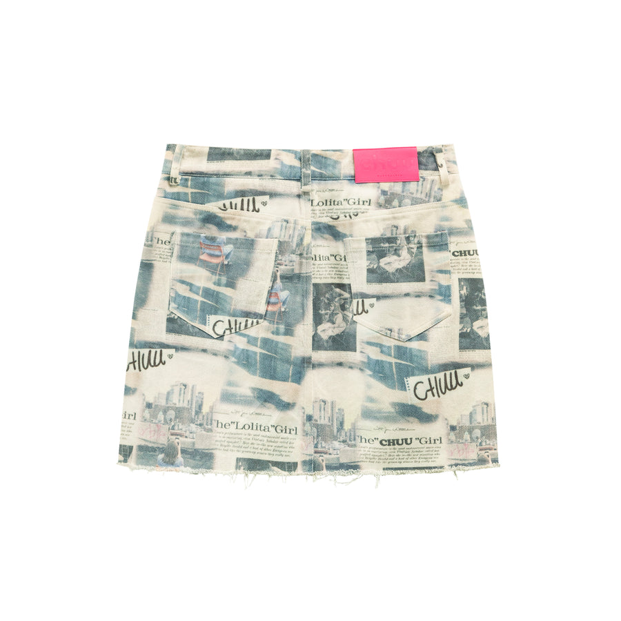 CHUU Vintage Chu Mini Skirt