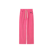 Basic String Straight Casual Pants