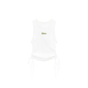 Logo String Slim Sleeveless Top