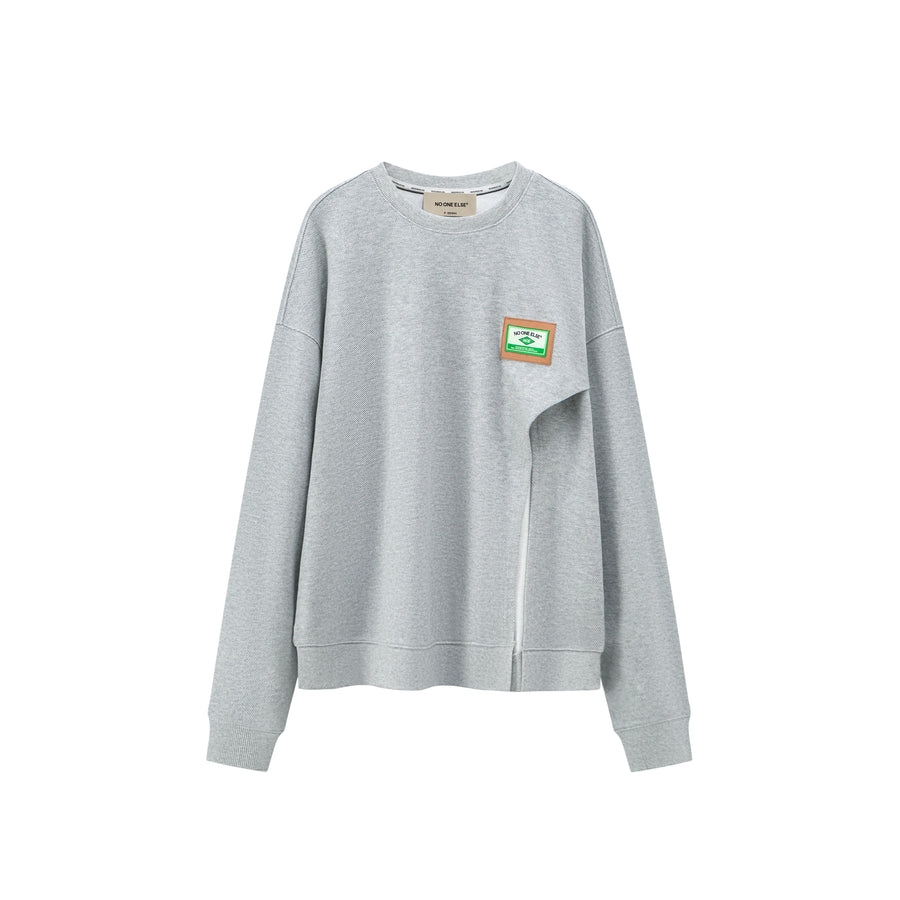 CHUU Side Slit Sweatshirt