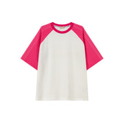 Basic Raglan Color T-Shirt