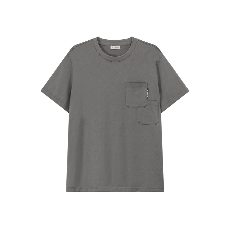 CHUU Front Pocket Oversized T-Shirt