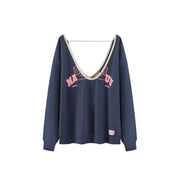 Debych Deep V-Neck Sweatshirt