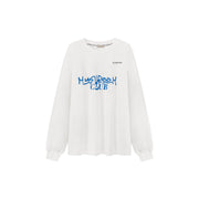 Mushroom Club Long Sleeve Loose Fit T-Shirt