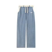 Waist String Wide Jogger Pants