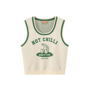 Hot Chilli Knit Vest