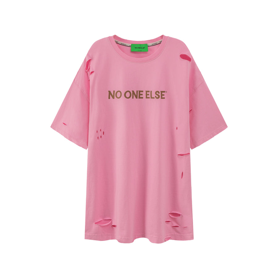 CHUU Widely Popular Cutout T-Shirt