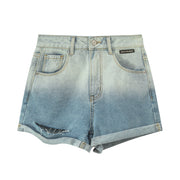 Prime Manifesting Time Denim Shorts