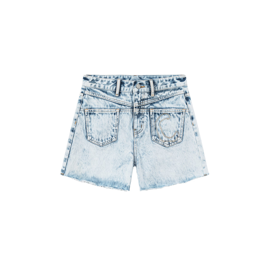 CHUU Front Pockets Denim Shorts