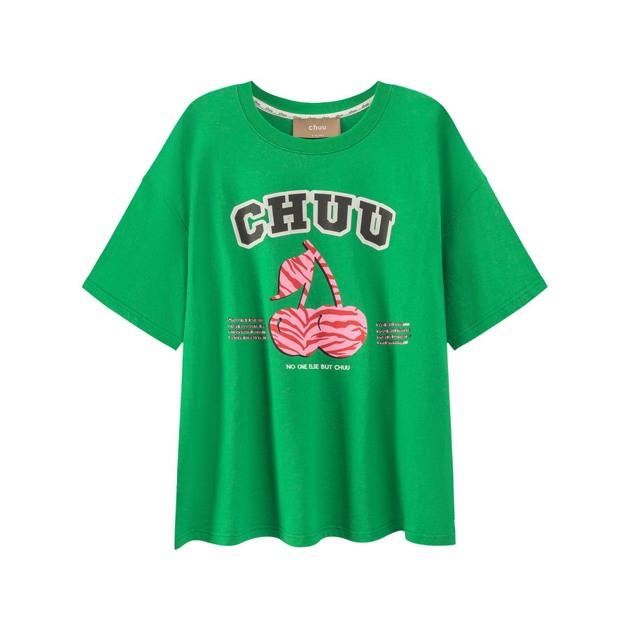 CHUU A Big Time For Manifestation Printed T-Shirt