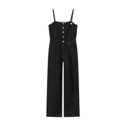 Slit Wide Jumpsuit