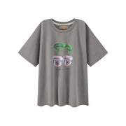 Cherry Logo Overfit T-Shirt