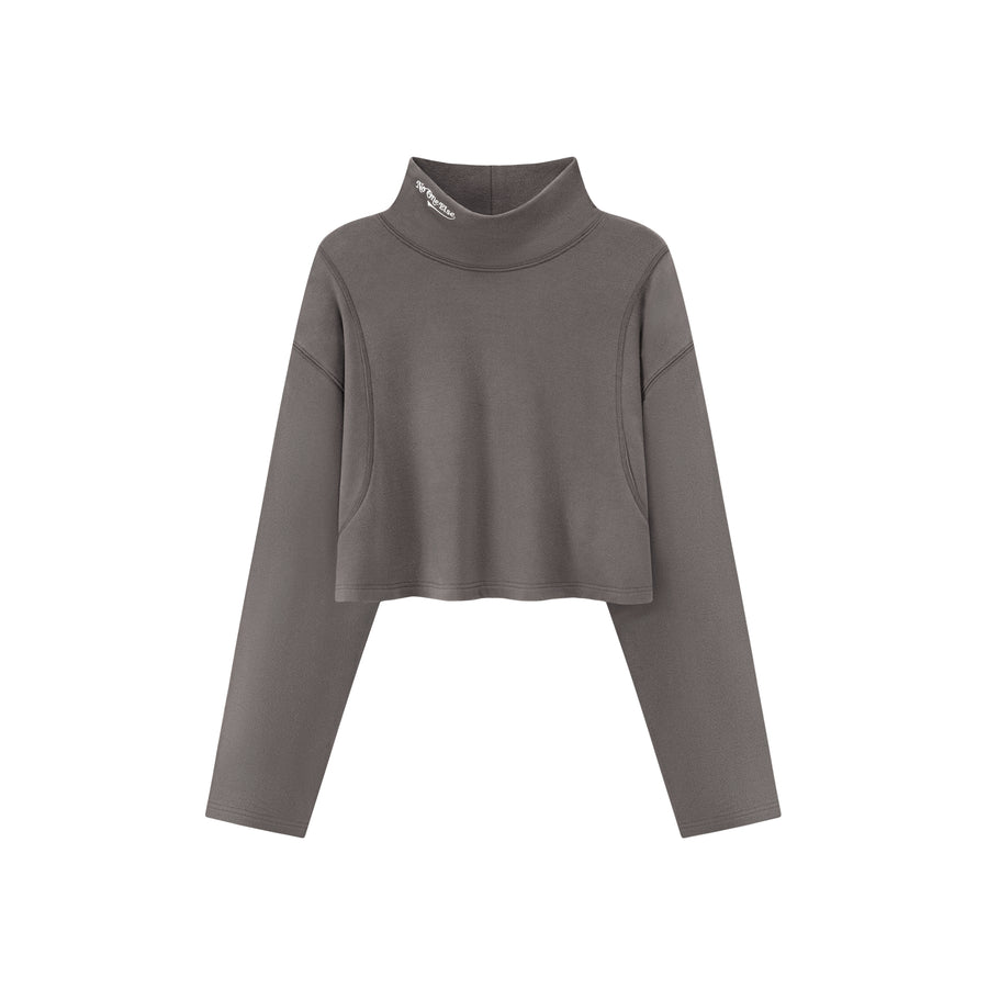 CHUU Wide Turtleneck Long-Sleeves Top