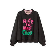 Nice To Meet Chuu Sweatshirt