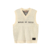 My Energy Is Right V-Neck Loose Fit Vest