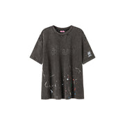 Chuu Logo Cotton Loose Fit T-Shirt