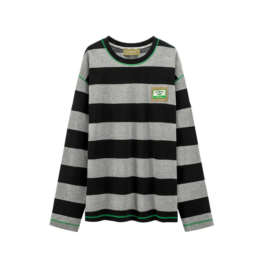 CHUU Striped Long Sleeve T-Shirt