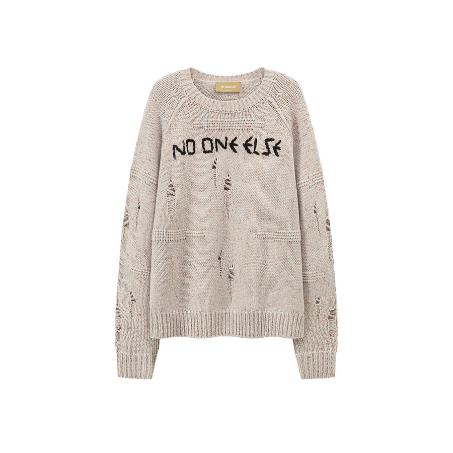 CHUU Raglan Oversize Knit Sweater