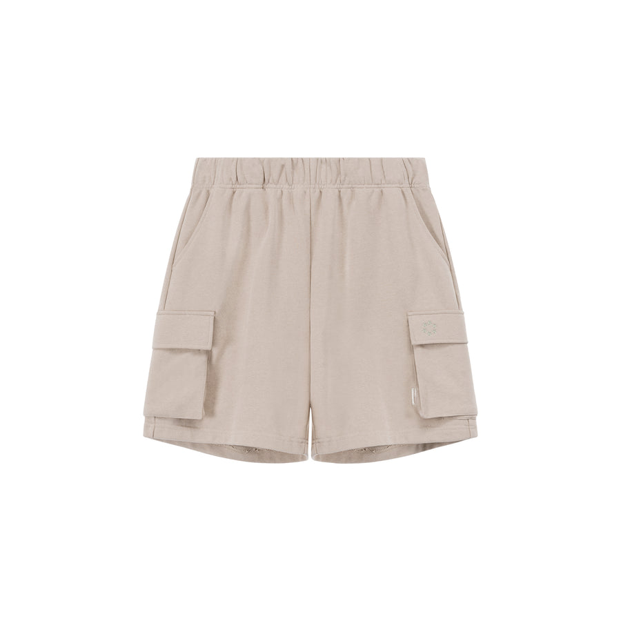 CHUU Side Pocket Wide Jogger Shorts