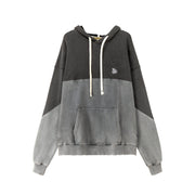 Cotton Color Loose Fit Hoodie