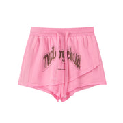 Skirt Covered Sport Mini Shorts