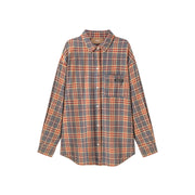 Vintage Check Loose Shirt