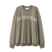 Noe Logo Printed Loose Fit Hoodie