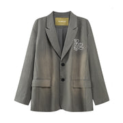 Noe Simple Loose Fit Blazer Outer Jacket