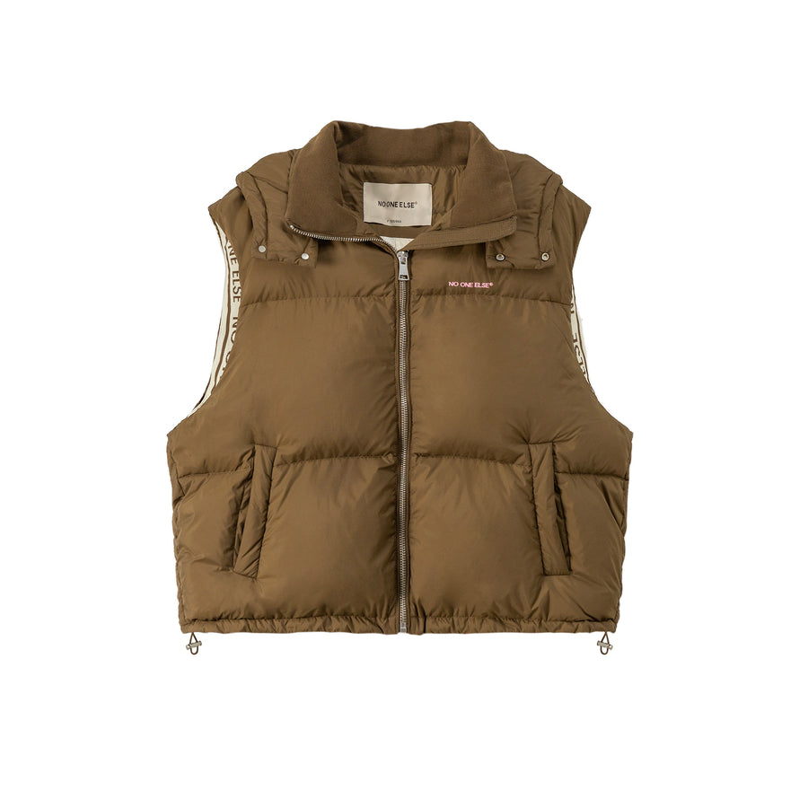 CHUU Oversize Duck Down Padded Vest