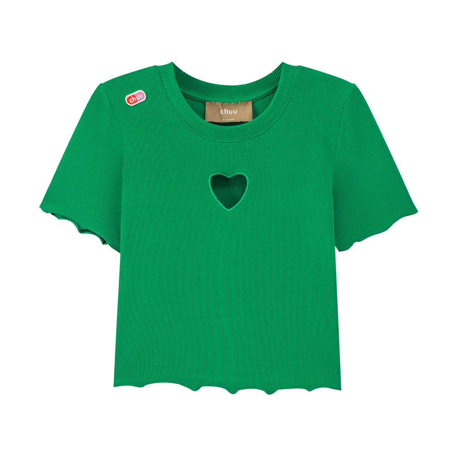 CHUU Oh So Sweet Cutout T-Shirt