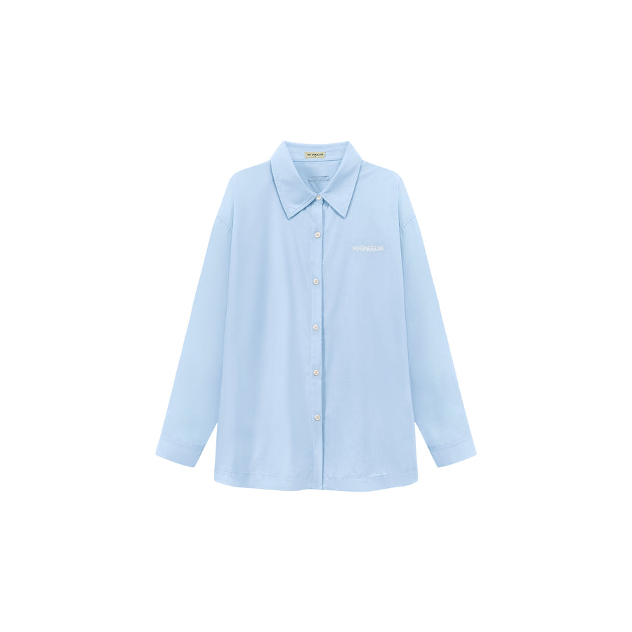 CHUU 2Ways Off-Shoulder Shirt