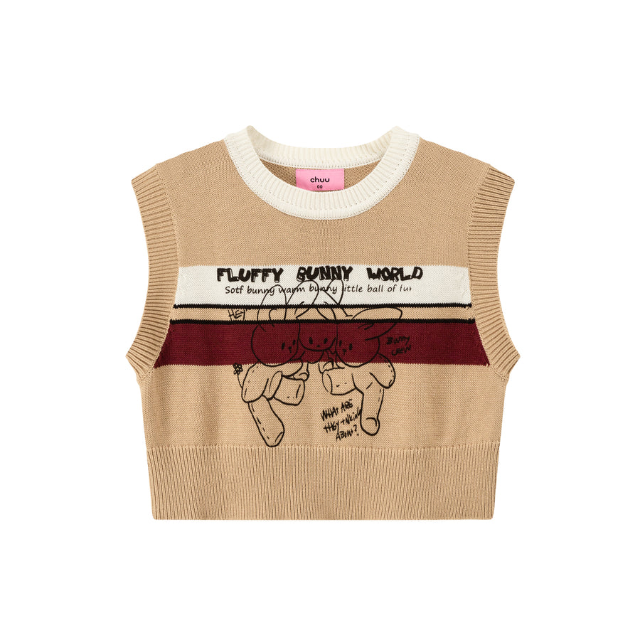 CHUU Bunny Bunny Vest Top