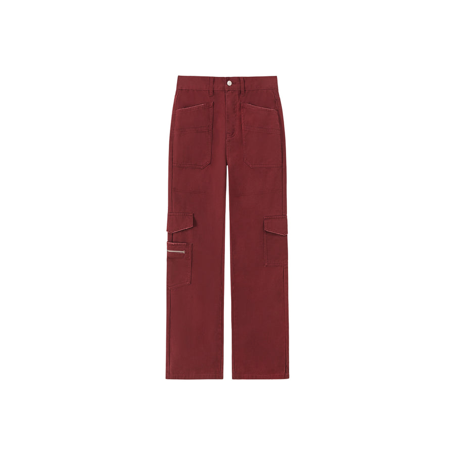 CHUU A Moment Cargo Cotton Pants