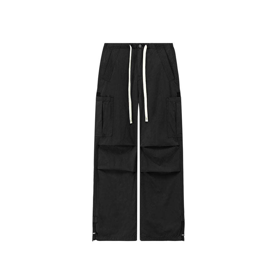 CHUU String Wide Cargo Pants