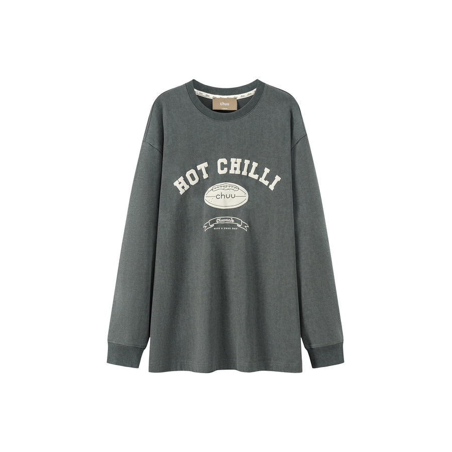 CHUU Hot Chili Long Sleeve T-Shirt