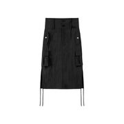 Cargo A-Line Long Skirt