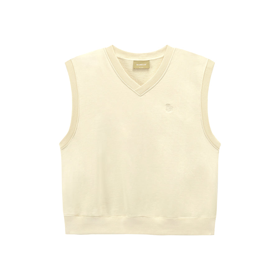 CHUU Simple V-Neck Sweater Vest