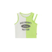 Size Doesnt Matter Printed Sleeveless Top