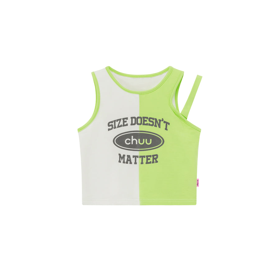CHUU Size Doesnt Matter Printed Sleeveless Top