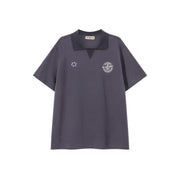 Star Circle Boxy Polo T-Shirt