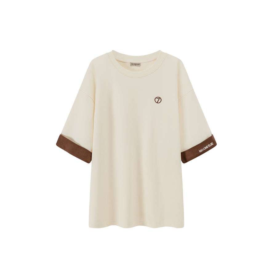 CHUU Line Color Loose Fit T-Shirt