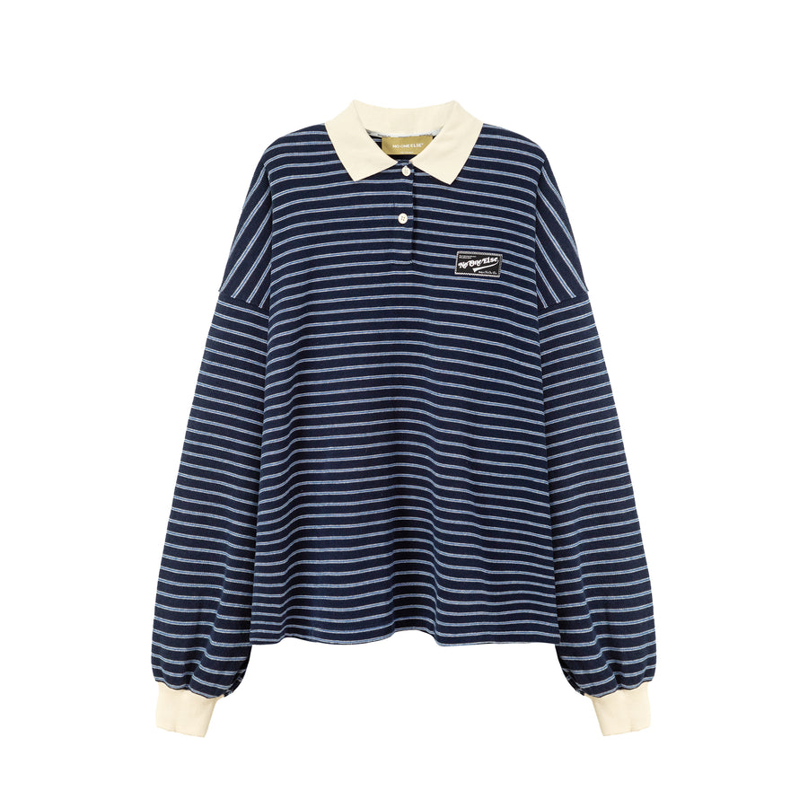 CHUU Stripe Inner Layer Sweatshirt