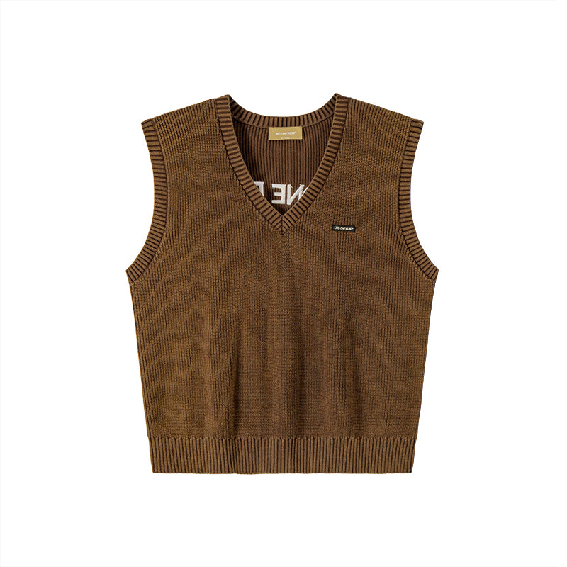 CHUU V-Neck Cami Knit Vest Sweater