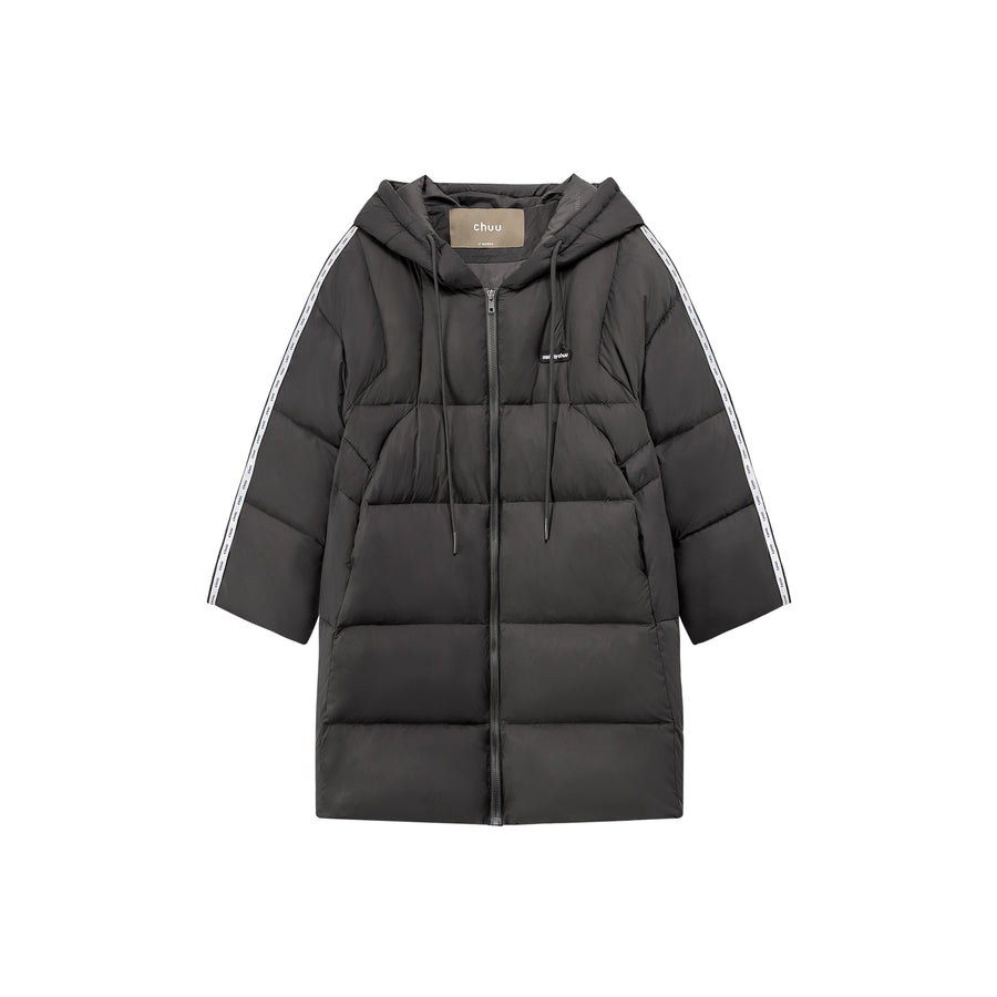 CHUU Duck Down Hooded Padded Coat